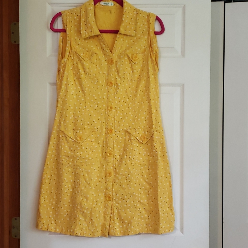 Vintage Style Sunny Summer Dress 🌞